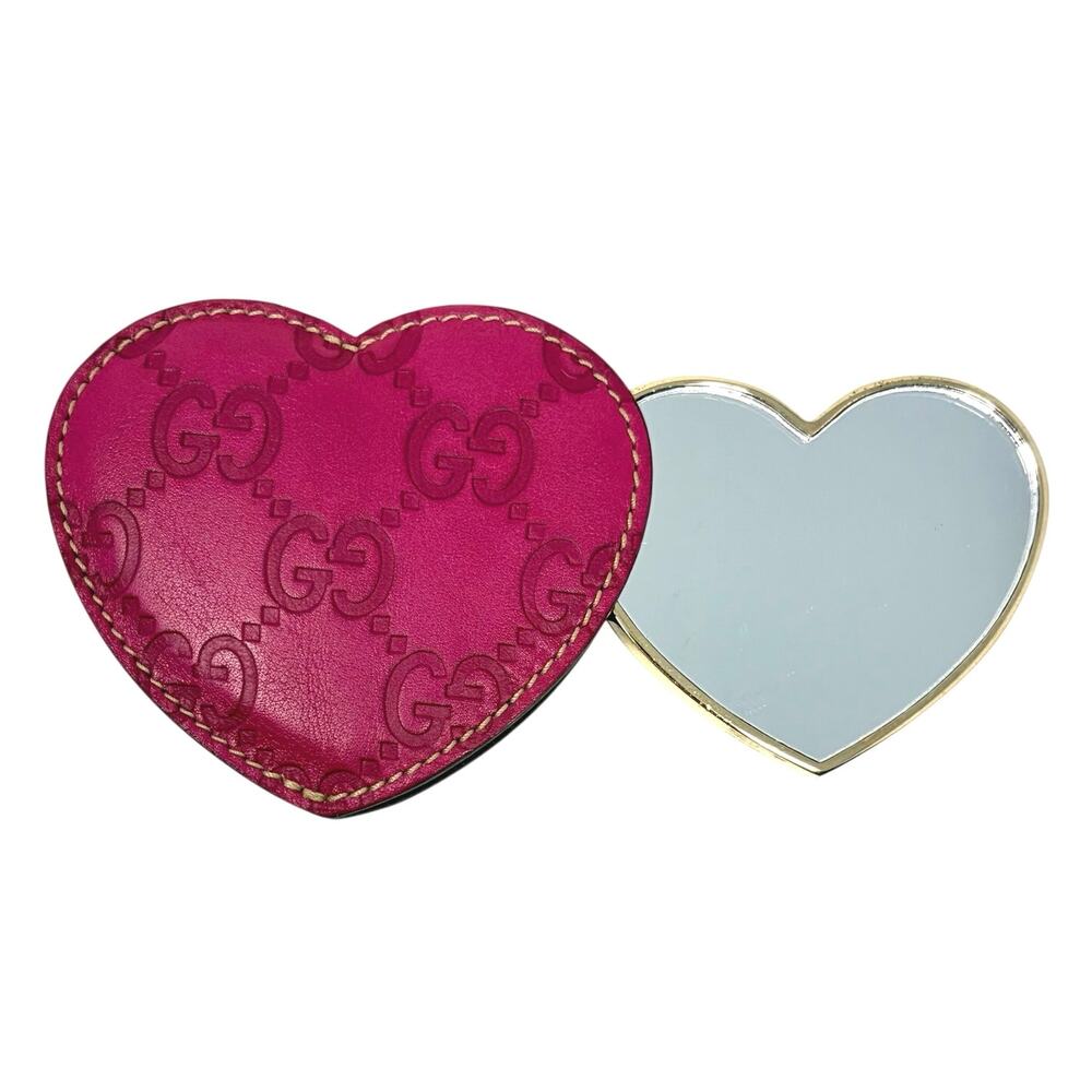 Gucci Heart Mirror Case